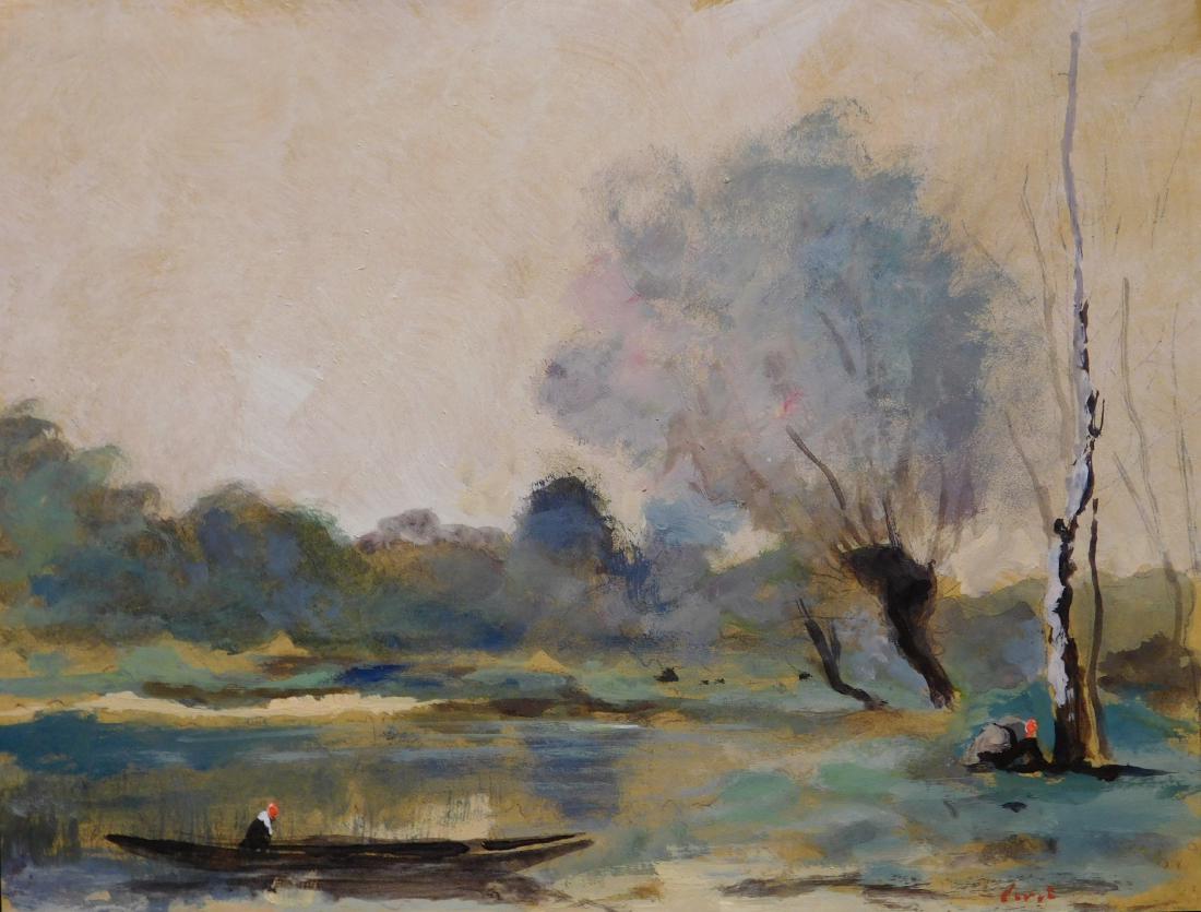 Jean Baptiste Camille Corot: Landscape, Countryside (1 of 4)