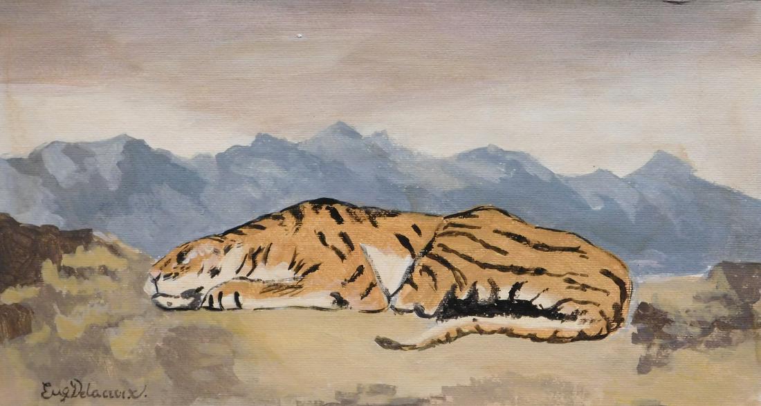 Eugene Delacroix: Tiger (1 of 7)