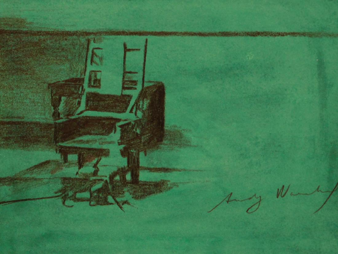 Andy Warhol: Electric Chair (Green) (1 of 10)