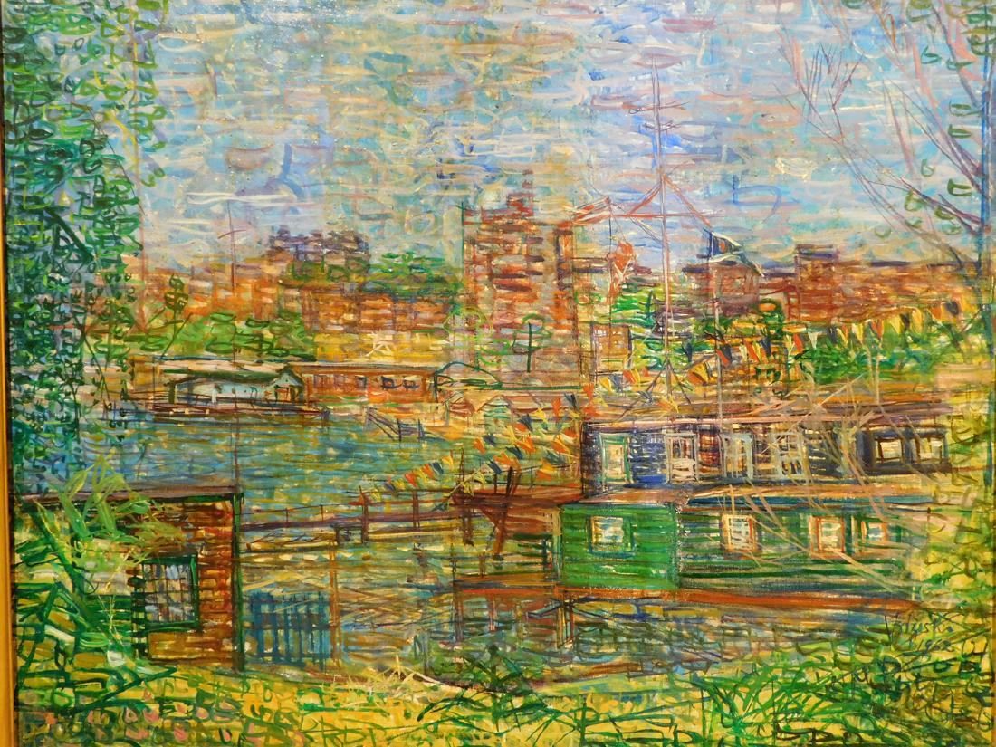 Wladyslaw Brzosko: NYC.48: Har13 1962. Harlem River: (1 of 17)