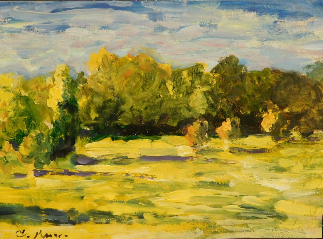 Camille Pissarro: View of Countyside (Study) (1 of 7)