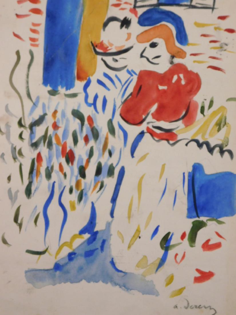 Andre Derain: Watercolor with Figures (1 of 10)