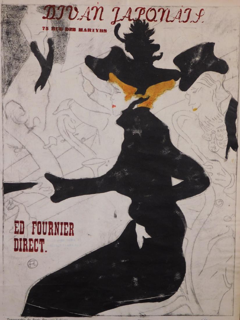 After Henri de Toulouse-Lautrec: Divan Japonais (1 of 8)