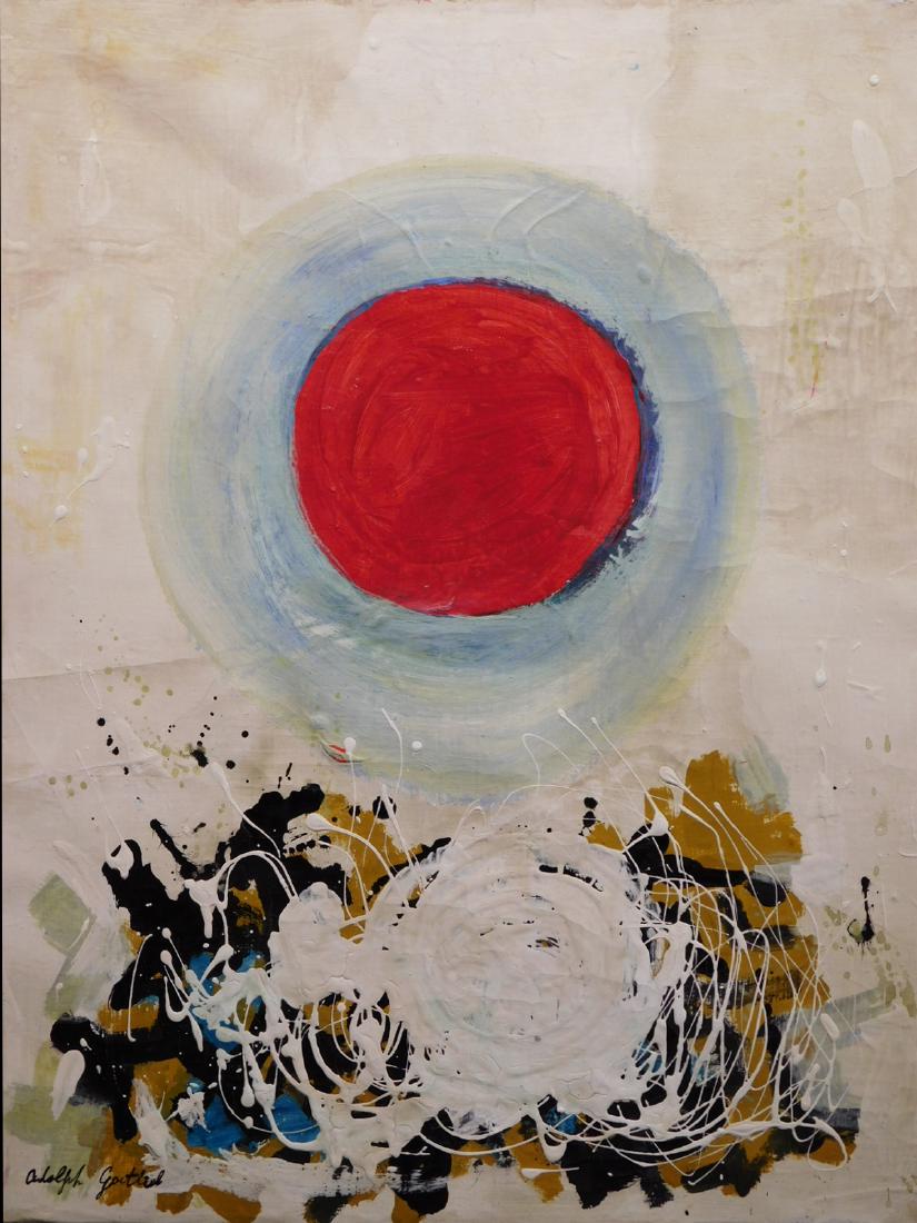 Adolph Gottlieb: Untitled (Blast Painting) (1 of 10)