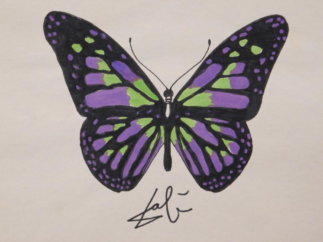 Salvador Dali: Butterfly (1 of 3)