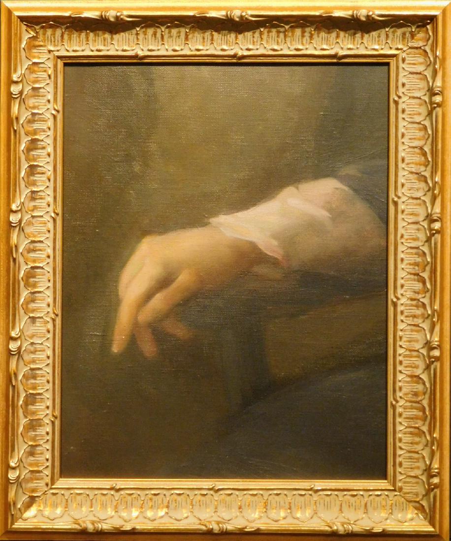 Maurice Compris: 1926 Hand oil painting (1 of 5)