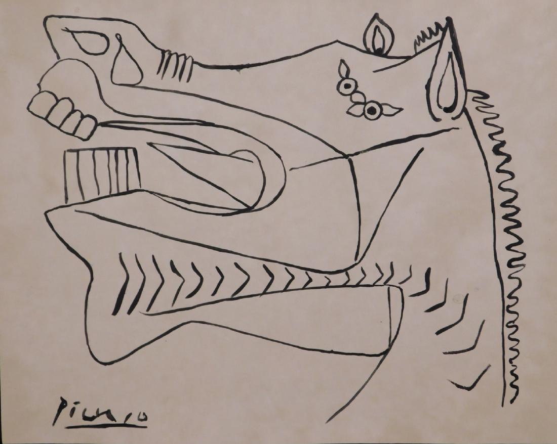 Pablo Picasso: Horse Head (1 of 8)