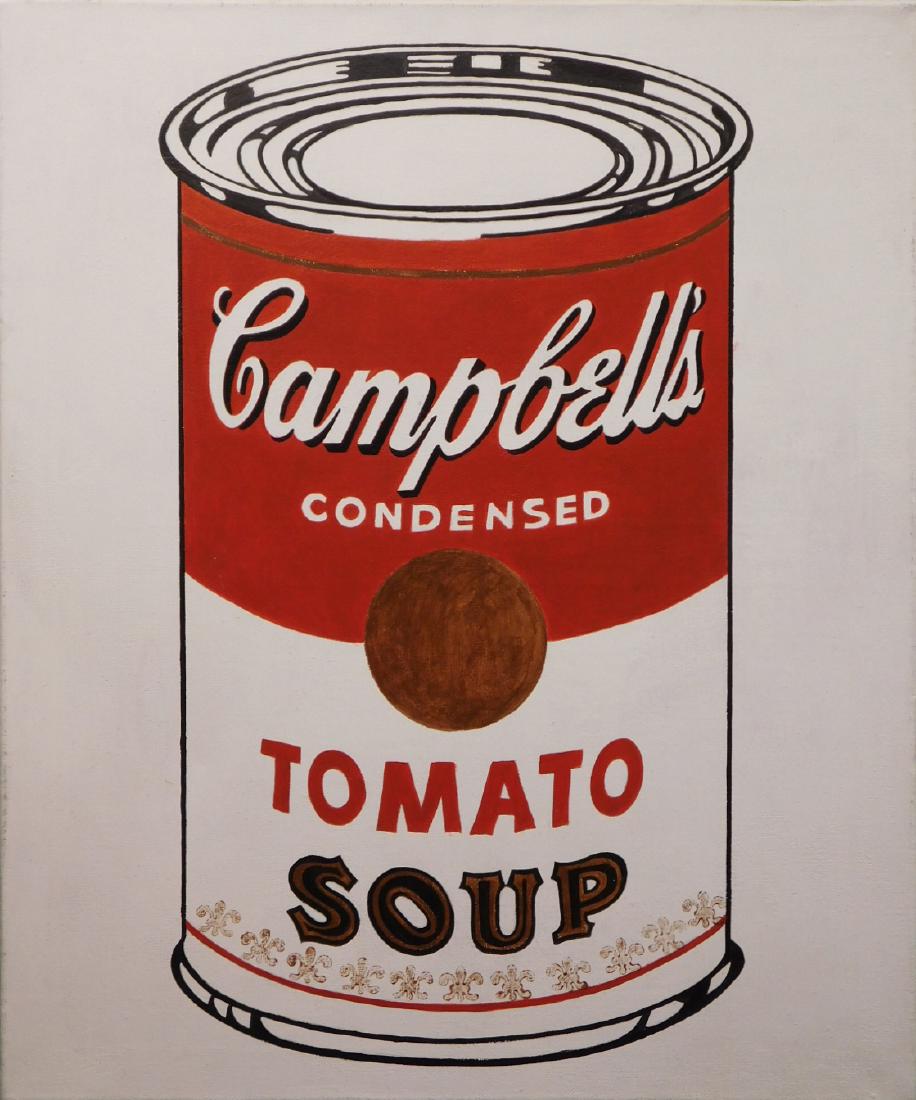 Andy Warhol Tomato Soup, Painting