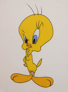 Warner Bros. Studio: Tweety: Warner Bros. Studio: Tweety, etching in color on wove paper, pencil signed and numbered 1404/2500, from 1999, accompanied by an appraisal and certificate of authenticity from Park West Gallery, Southf