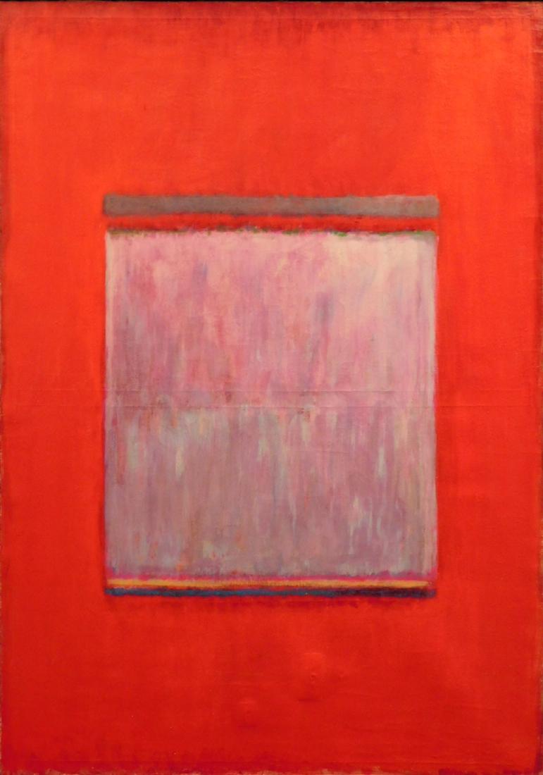Mark Rothko: Untitled, 1948: Mark Rothko (American, 1903-1970)Attributed: Untitled. Oil on canvas, signed and dated 1948 on reverse, framed. Mark Rothko, born Markus Yakovlevich Rothkowitz, was an American painter of Russian Jewi