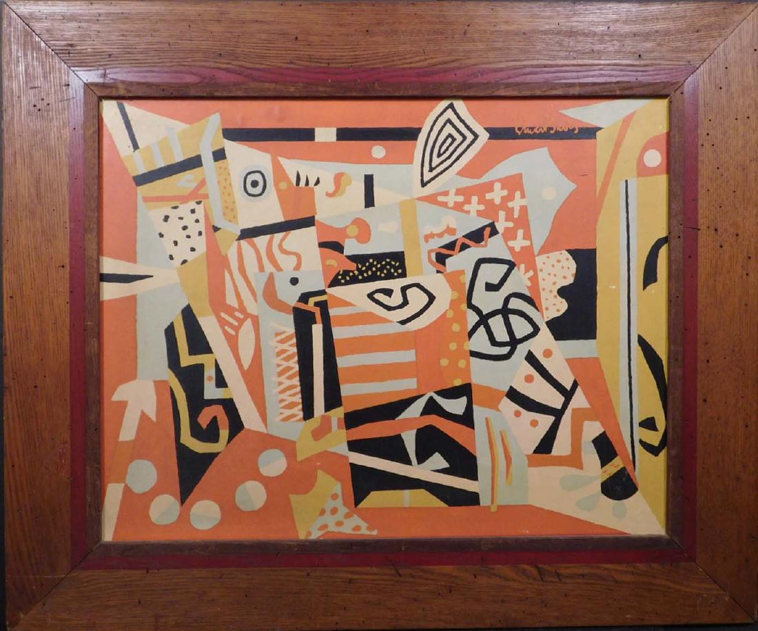 Stuart Davis: Hot Still-Scape for Six Colors- 7th (1 of 7)