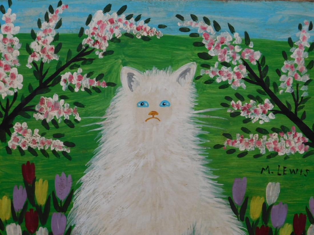 Maud Lewis: White Cat (1 of 8)