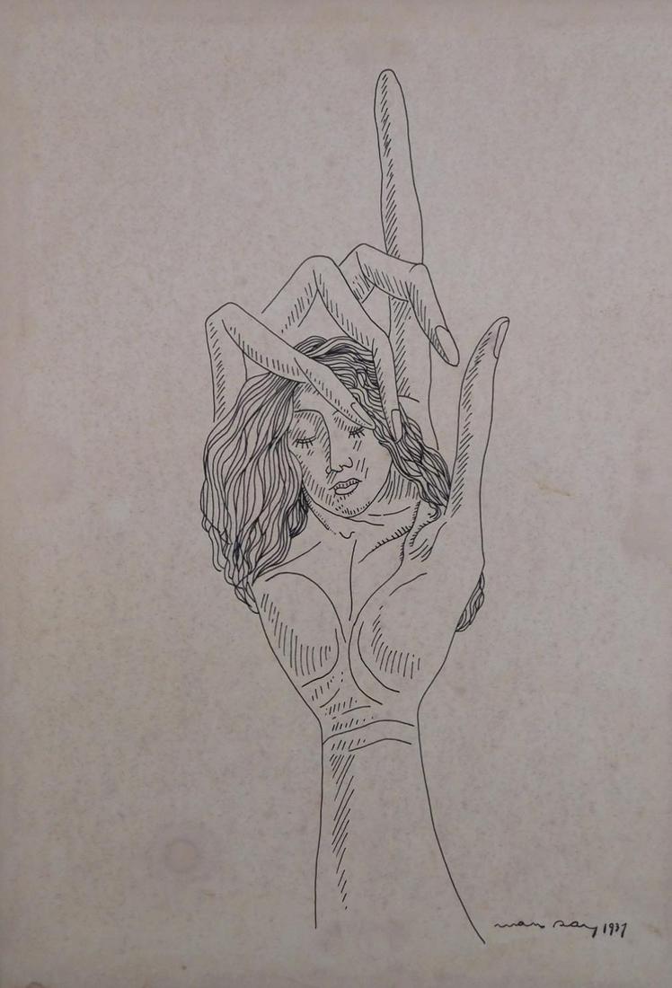 Man Ray: Surreal Woman/ Hand (1 of 9)