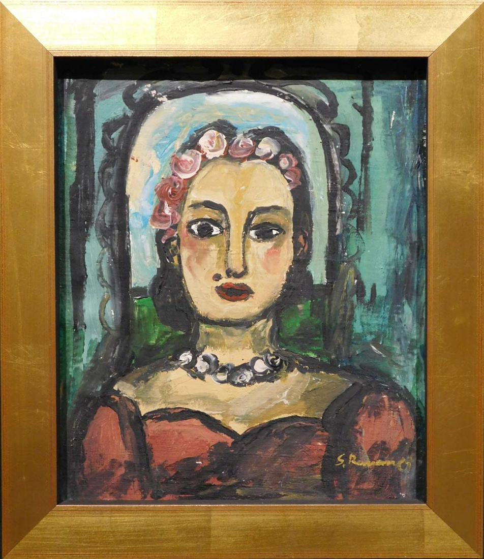 Georges Rouault: Portrait of a Woman (1 of 5)