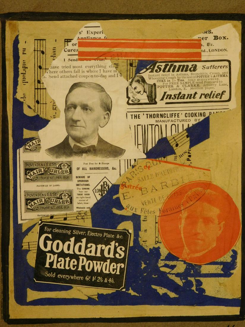 Kurt Schwitters: Mixed Media Collage with British (1 of 9)
