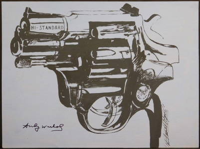 Andy Warhol: Blue Gun Study