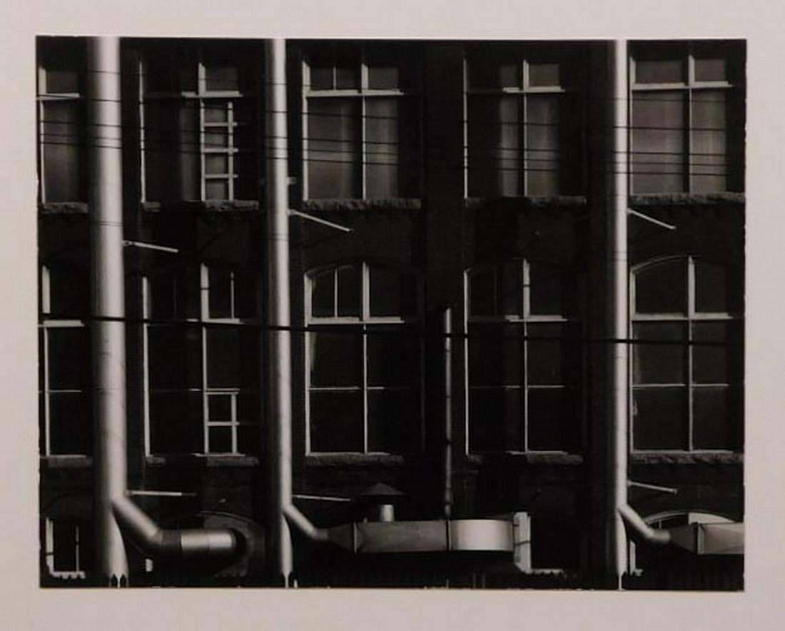 Marcia Lee MacDonald: New Bedford, Massachusetts, 1969: Marcia Lee MacDonald (American, b. 1944): New Bedford, Massachusetts, 1969 (Architecture Photography). Silver gelatin print mounted on rag board, unframed. Limited edition print (87/150) from the 8th 
