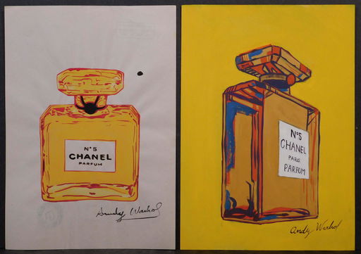 Andy Warhol Attributed Chanel Bottles Jun 17 2020 500 Gallery In Ma