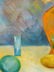 Expressionist Floral Still Life with Fruit - 5