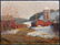 Ronald Seager: Double Sided Plein Air Farm Painting - 2