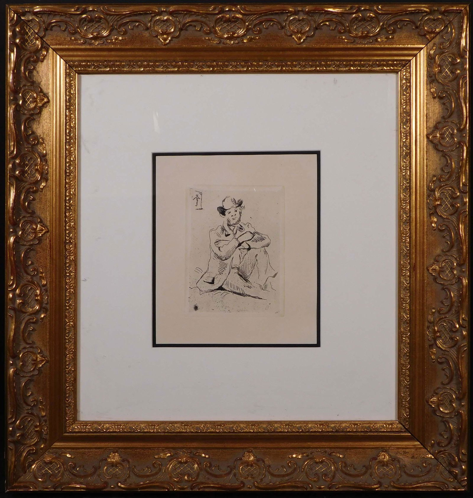 Paul Cezanne: Portrait of Guillaumin with a Hanging Man (1 of 5)