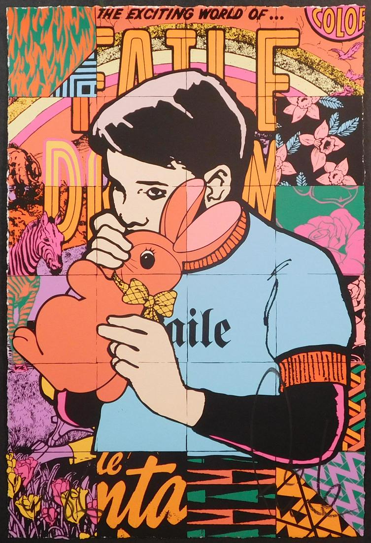FAILE (American, 20th Century): Bunny Boy (Dreams): FAILE (American, 20th Century): Bunny Boy (Dreams), 2019. Silkscreen Ink on Coventry Rag 325gm paperSigned, Stamped and Numbered /350. FAILE is a Brooklyn-based artistic collaboration between Patrick