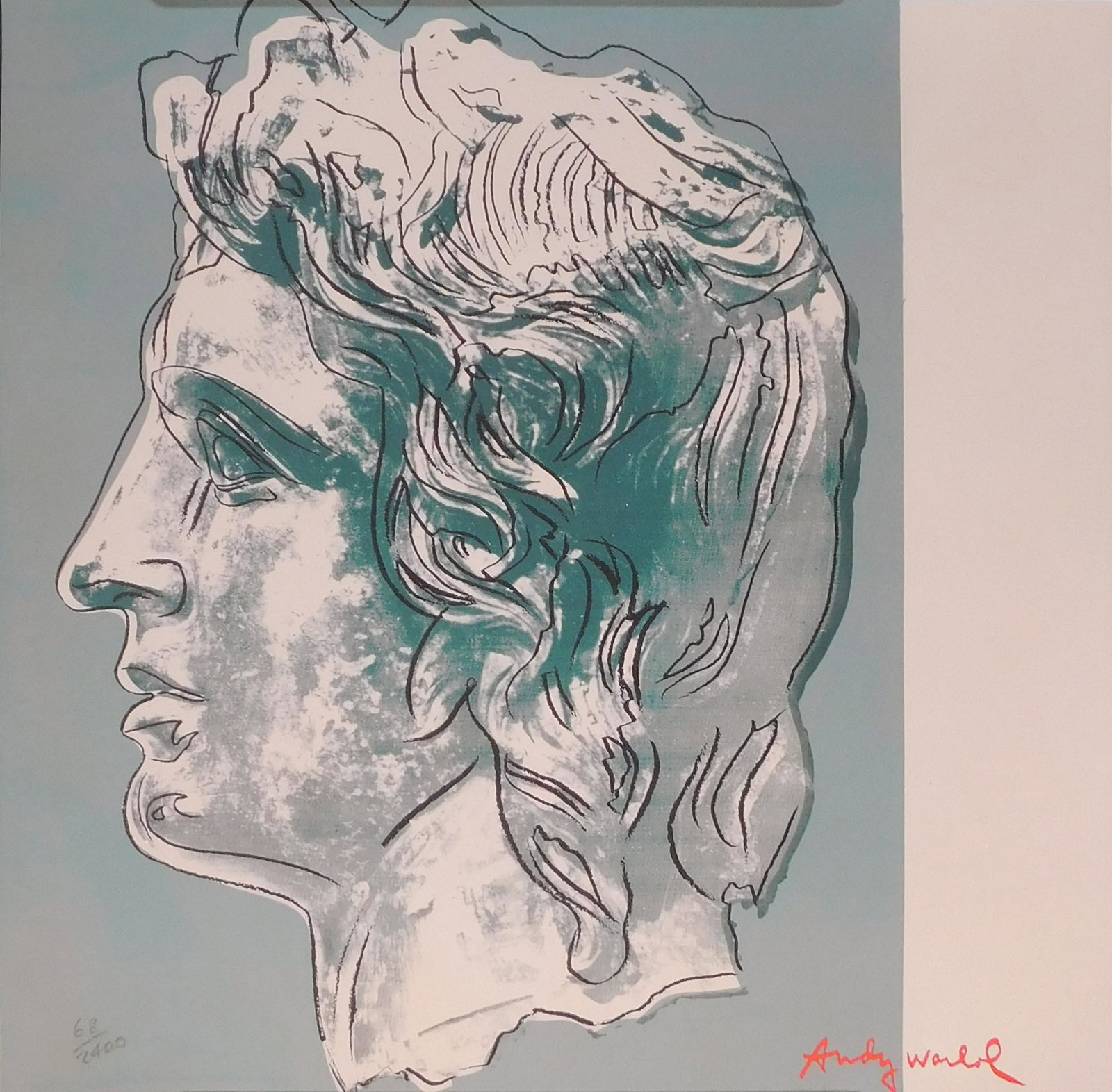 Andy Warhol: Alexander the Great (1 of 5)