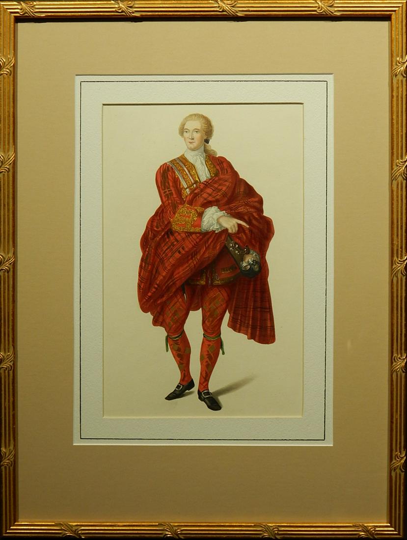 Scottish Court Fashion Print (1 of 6)