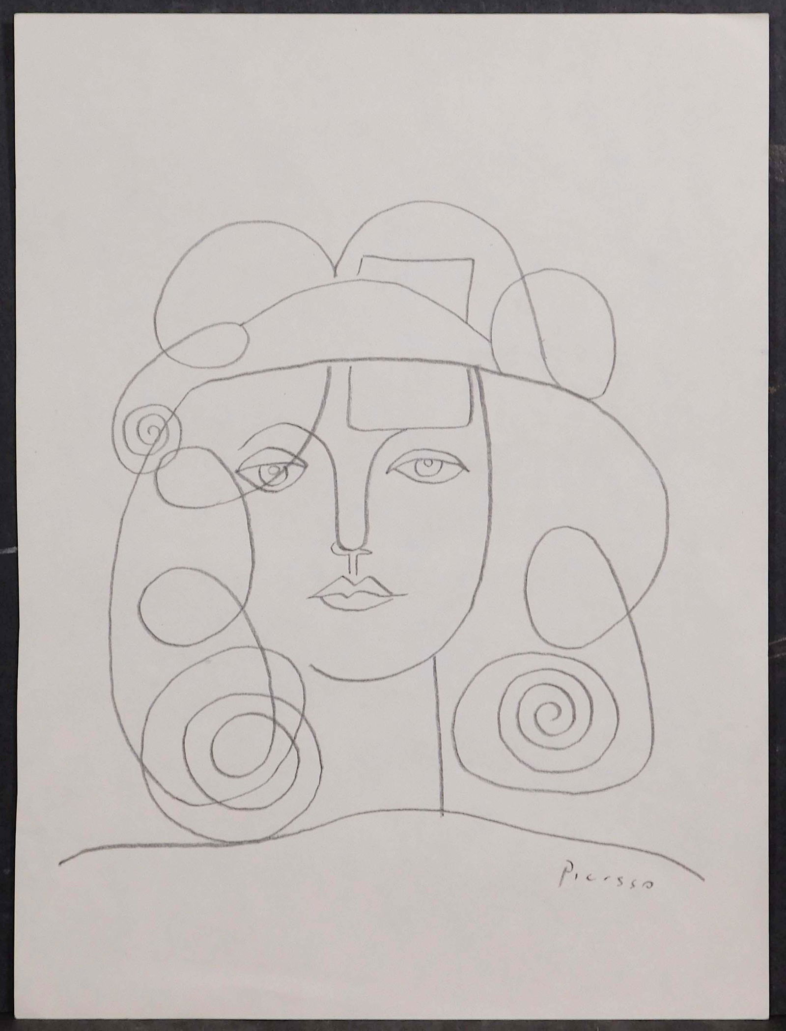 Pablo Picasso, After: Buste de Femme (1 of 3)