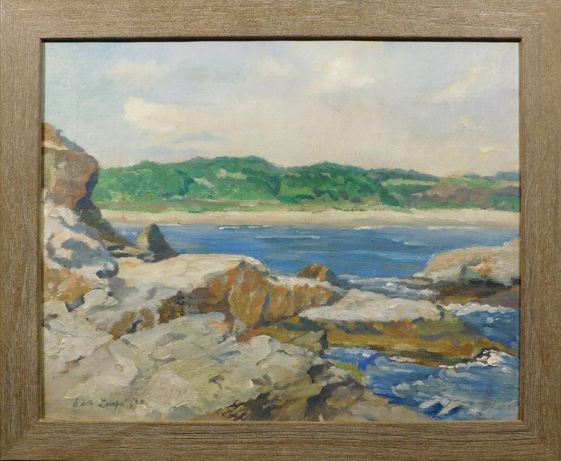 Edith Lampe: Impressionist Seascape (1 of 2)