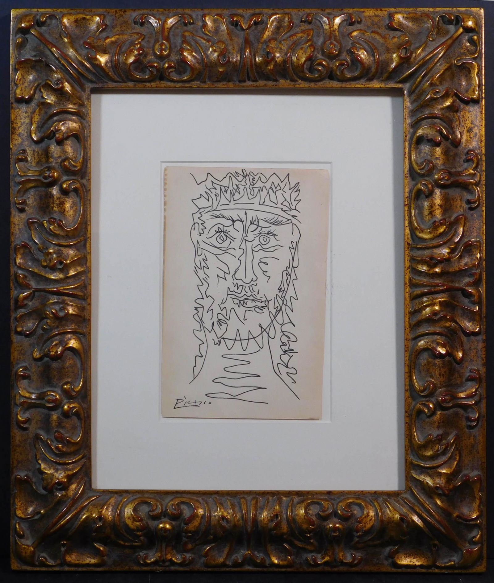 Pablo Picasso, Attributed: Homme Grec Barbu (1 of 8)