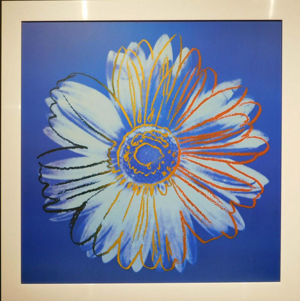 Andy Warhol, After: Daisy Series, Blue (1 of 6)