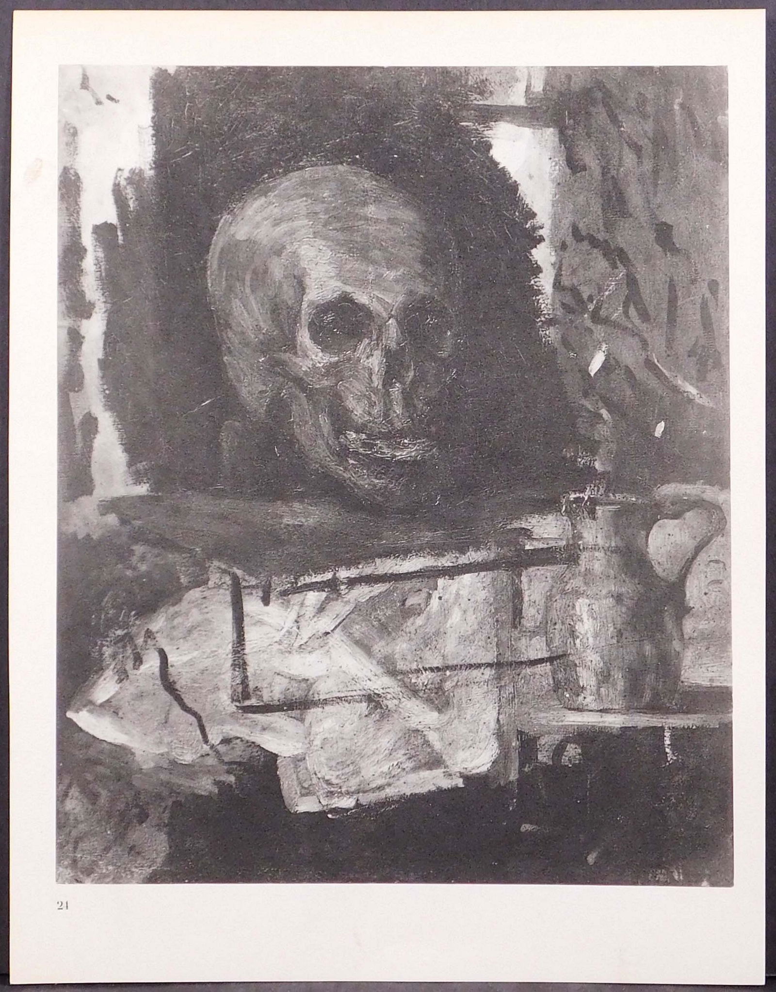 Paul Cezanne, After: Still Life Skull And Water Jug (1 of 4)
