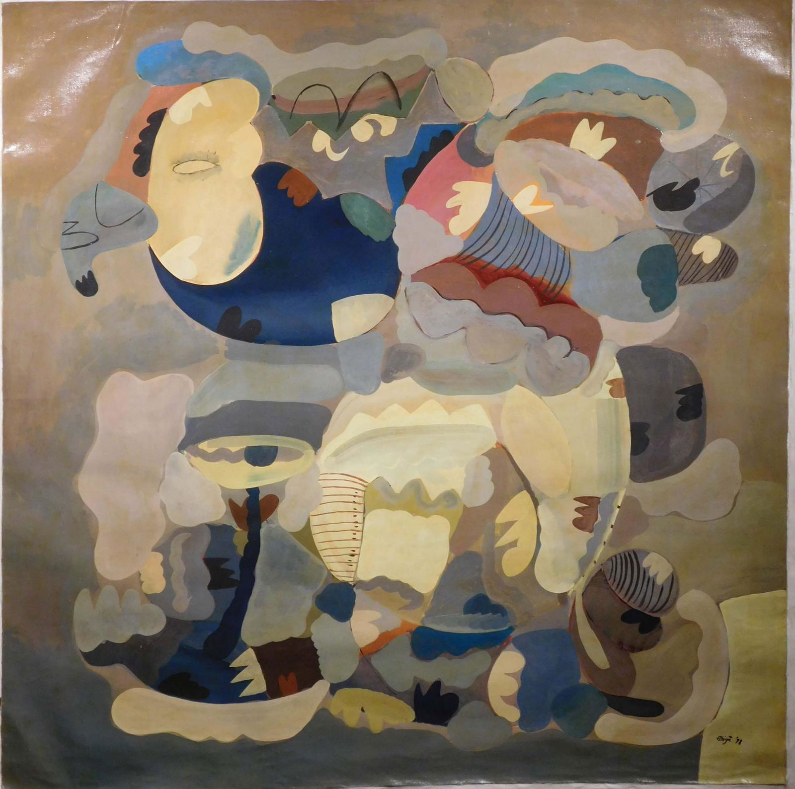 Stelian Ghiga: Original Abstract Romanian School (1 of 7)