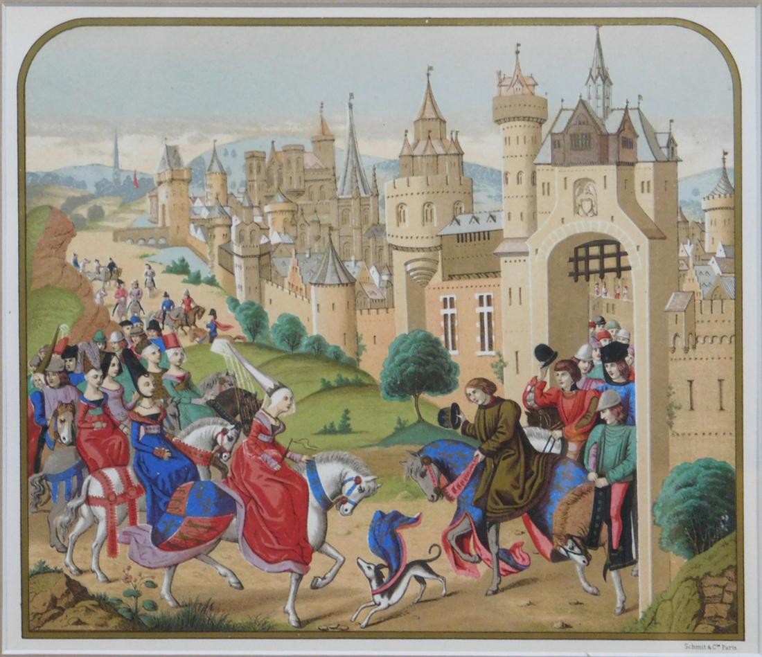 Schmit & Cie: Entrance of Queen Isabeau de Baviere in Paris, June 20, 1939 from the Froissart (1 of 5)