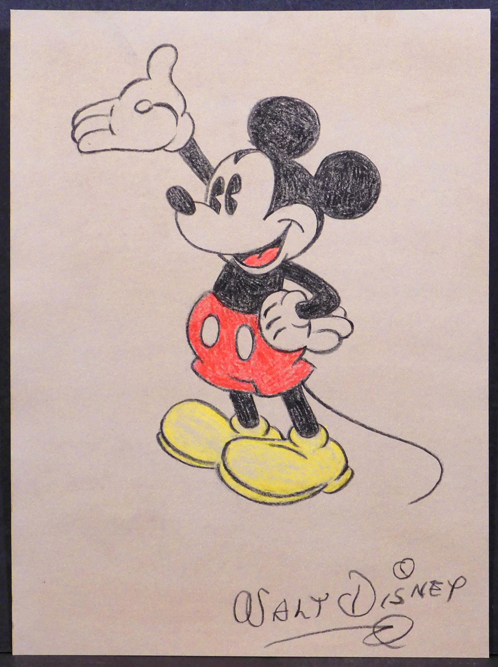 Walter Elias Disney, Attributed/ Manner of: Mickey Mouse (1 of 10)