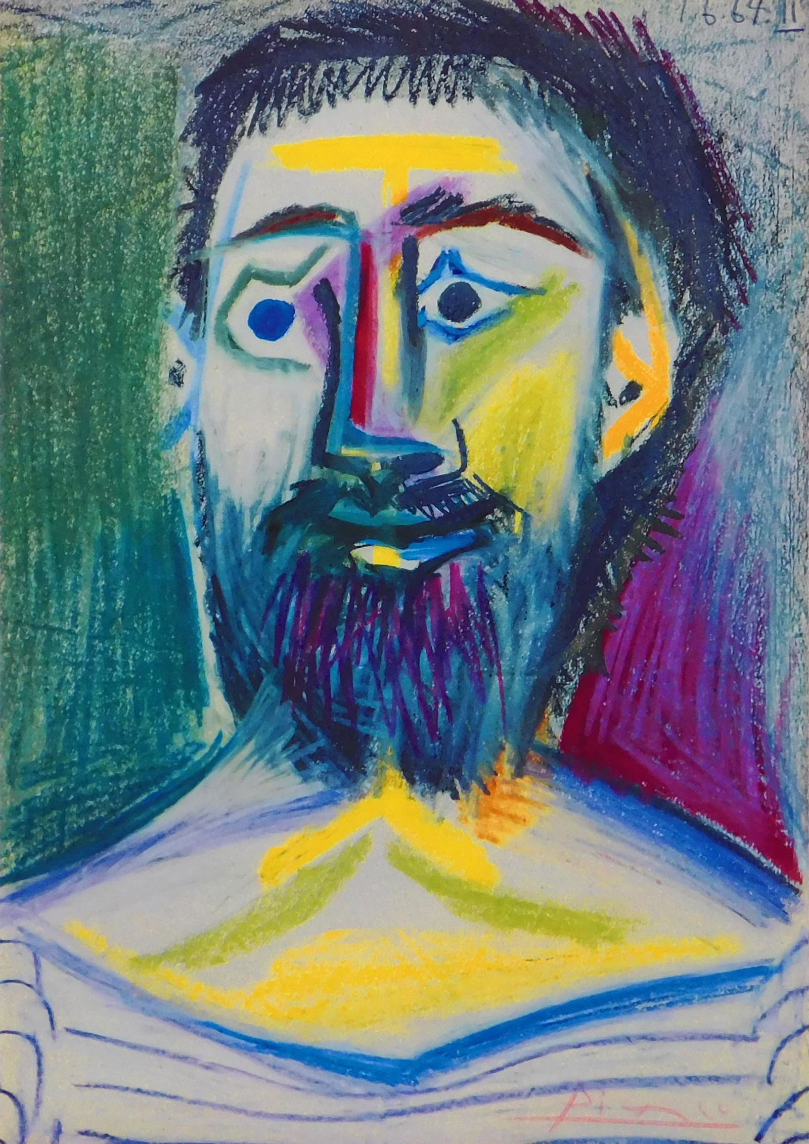 Pablo Picasso, Attributed/ Manner of: Visage (1 of 9)
