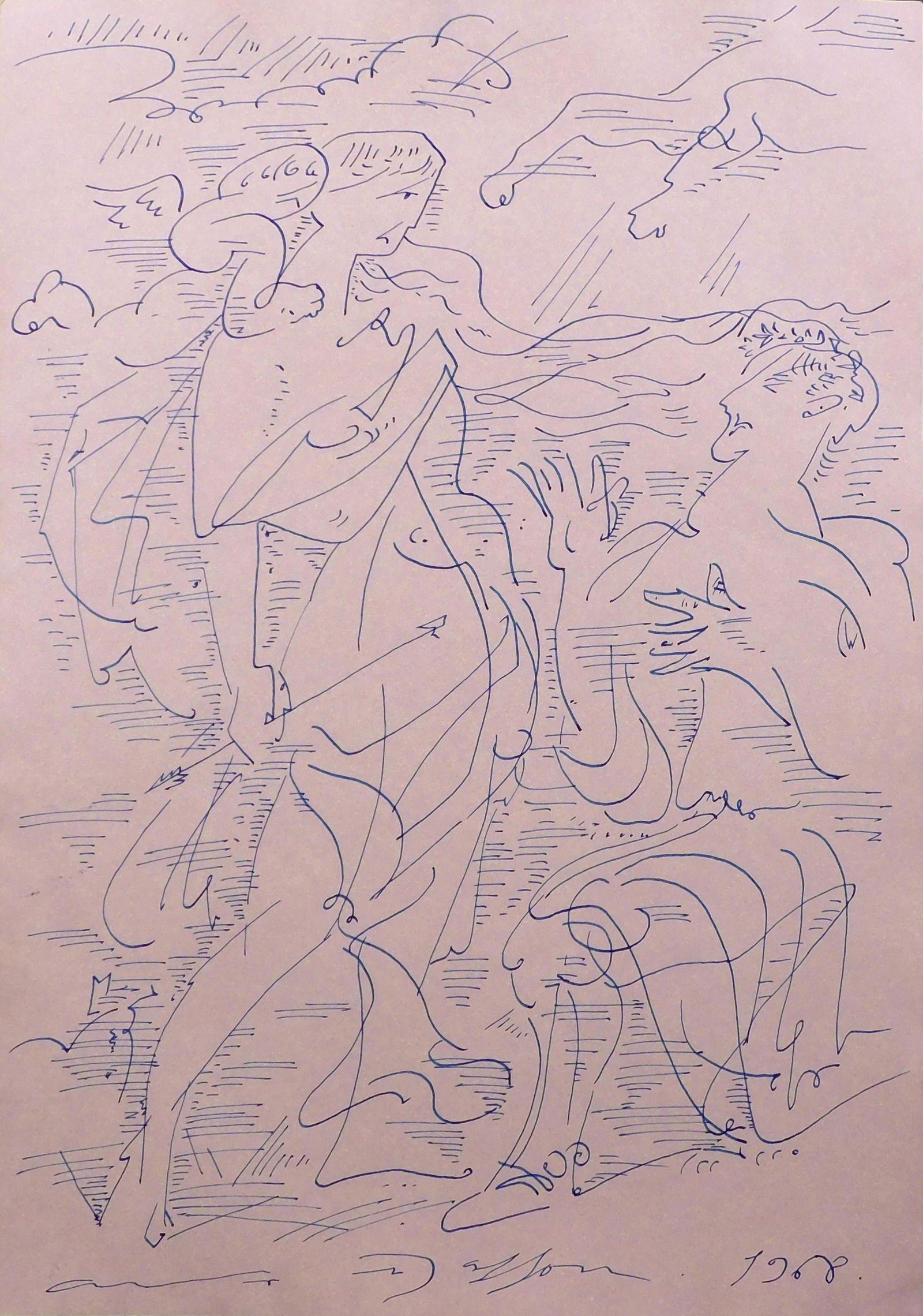 Andre Masson, Attributed: Dianna The Huntress (1 of 9)