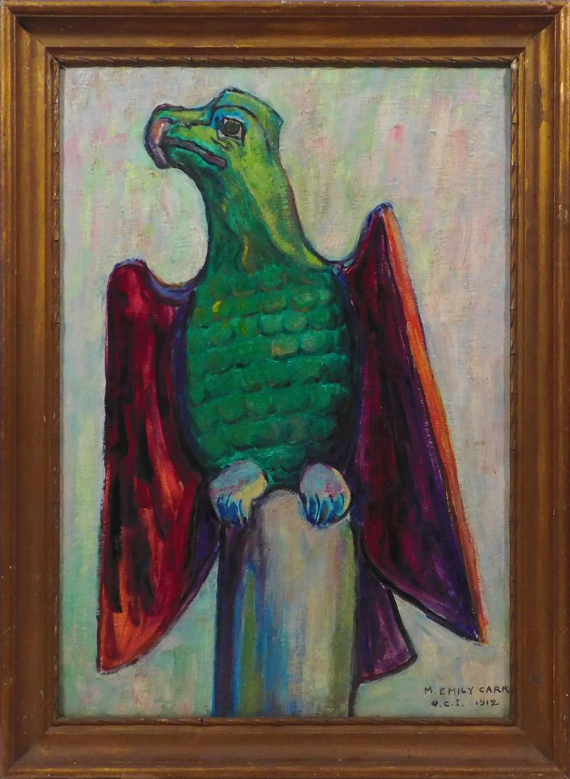 Emily M. Carr, Manner of: Bird Totem (1 of 10)