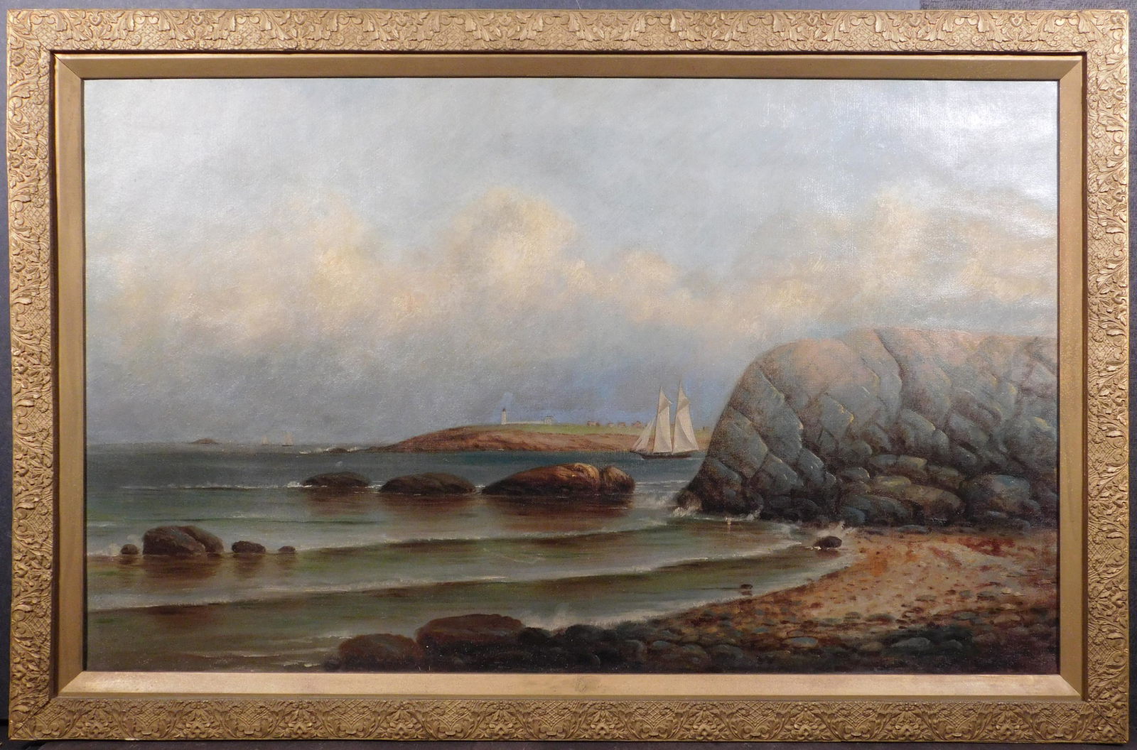 American School: Sea Scape with Light House (1 of 7)