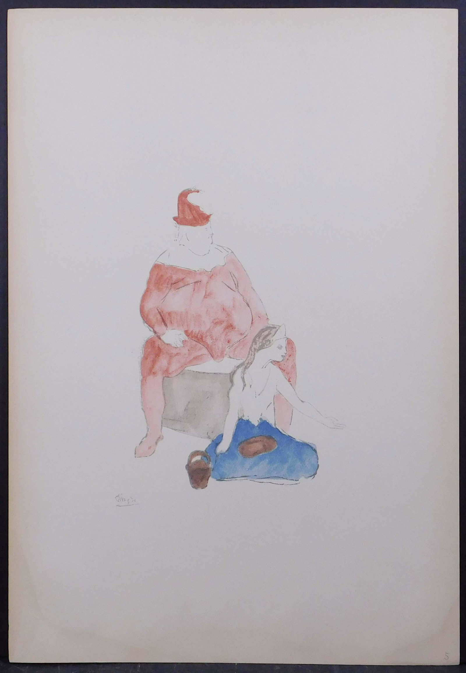 Pablo Picasso :  Saltimbanque (1 of 8)