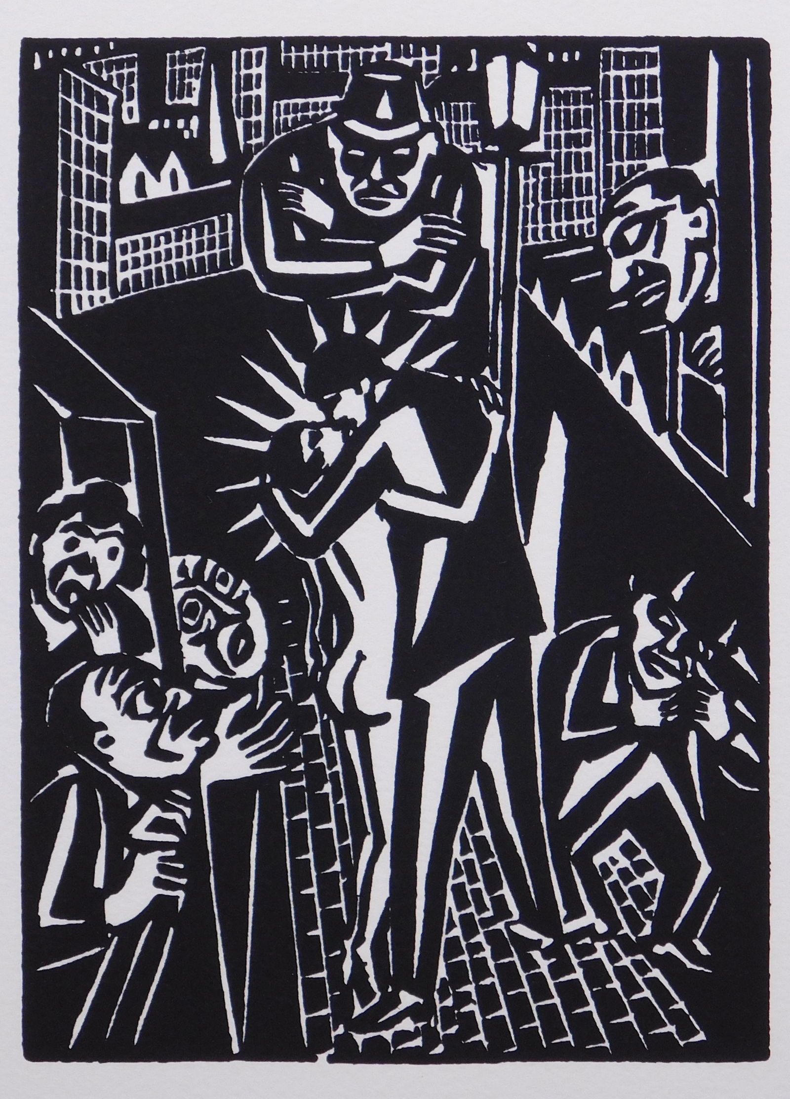 Frans Masereel: Turn of the Century City Scene (1 of 5)