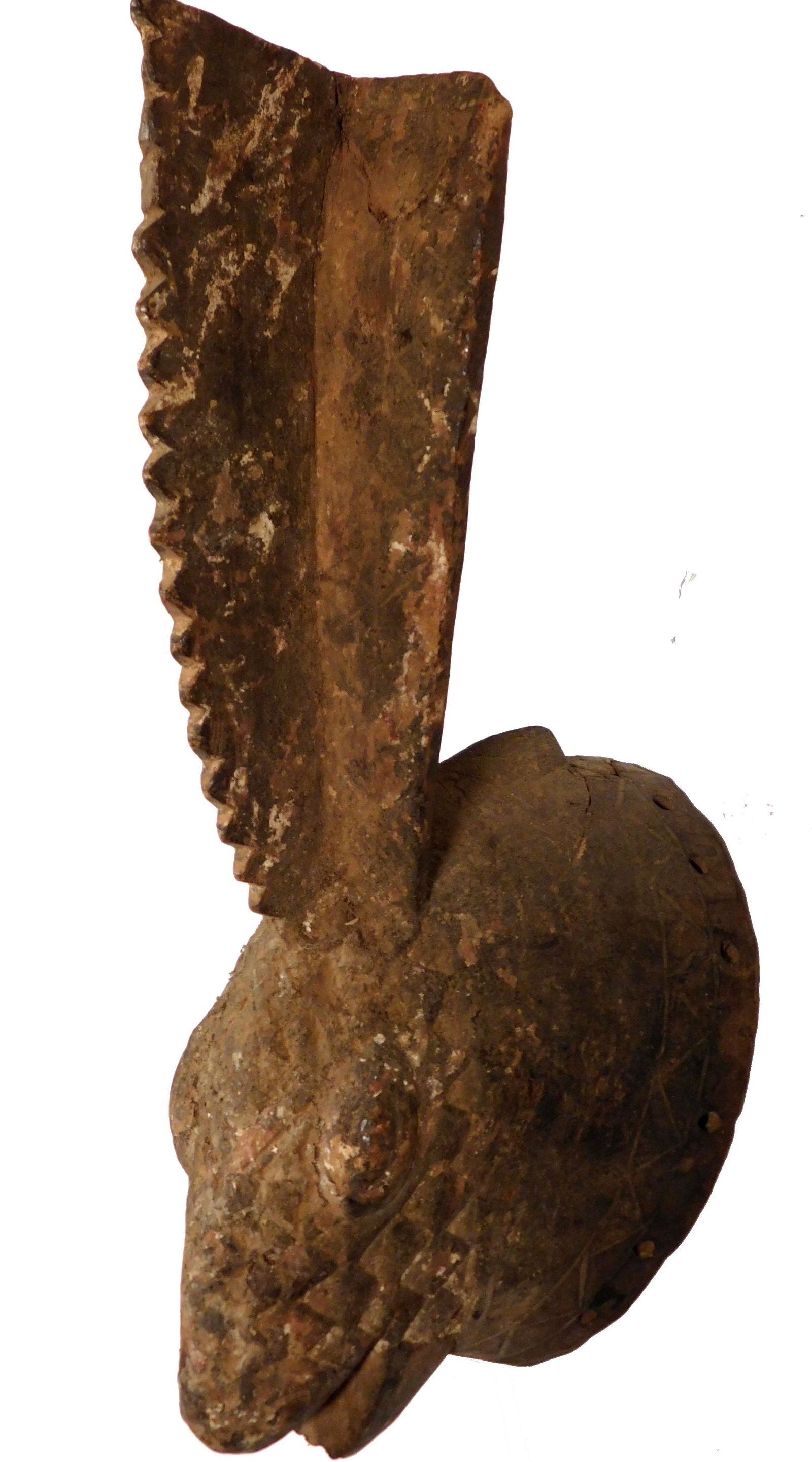 Anthropomorphic Crest Mask, Mossi People Burkina Faso (1 of 9)