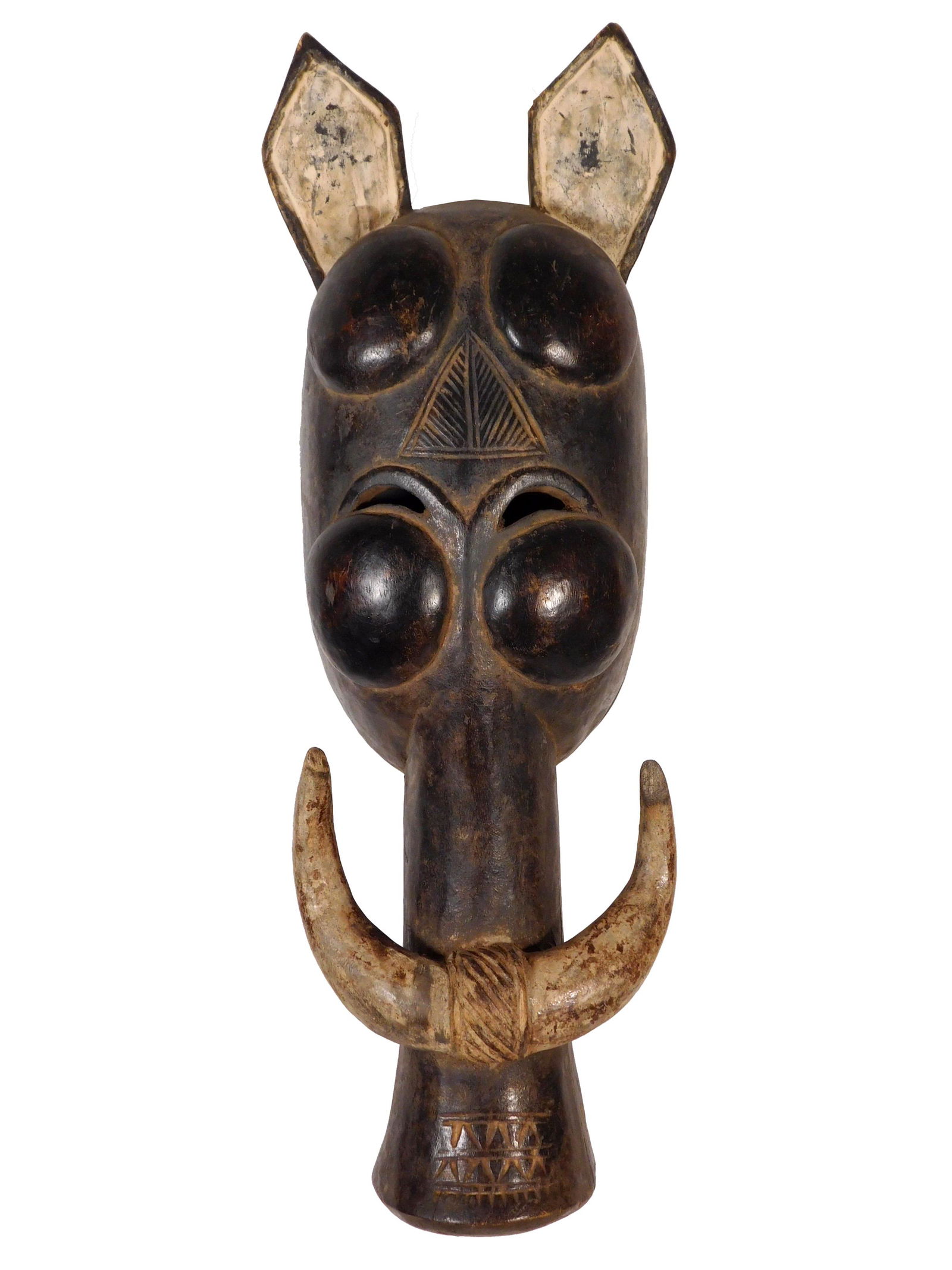 Warthog Mask, Ligbe, Ivory Coast (1 of 5)