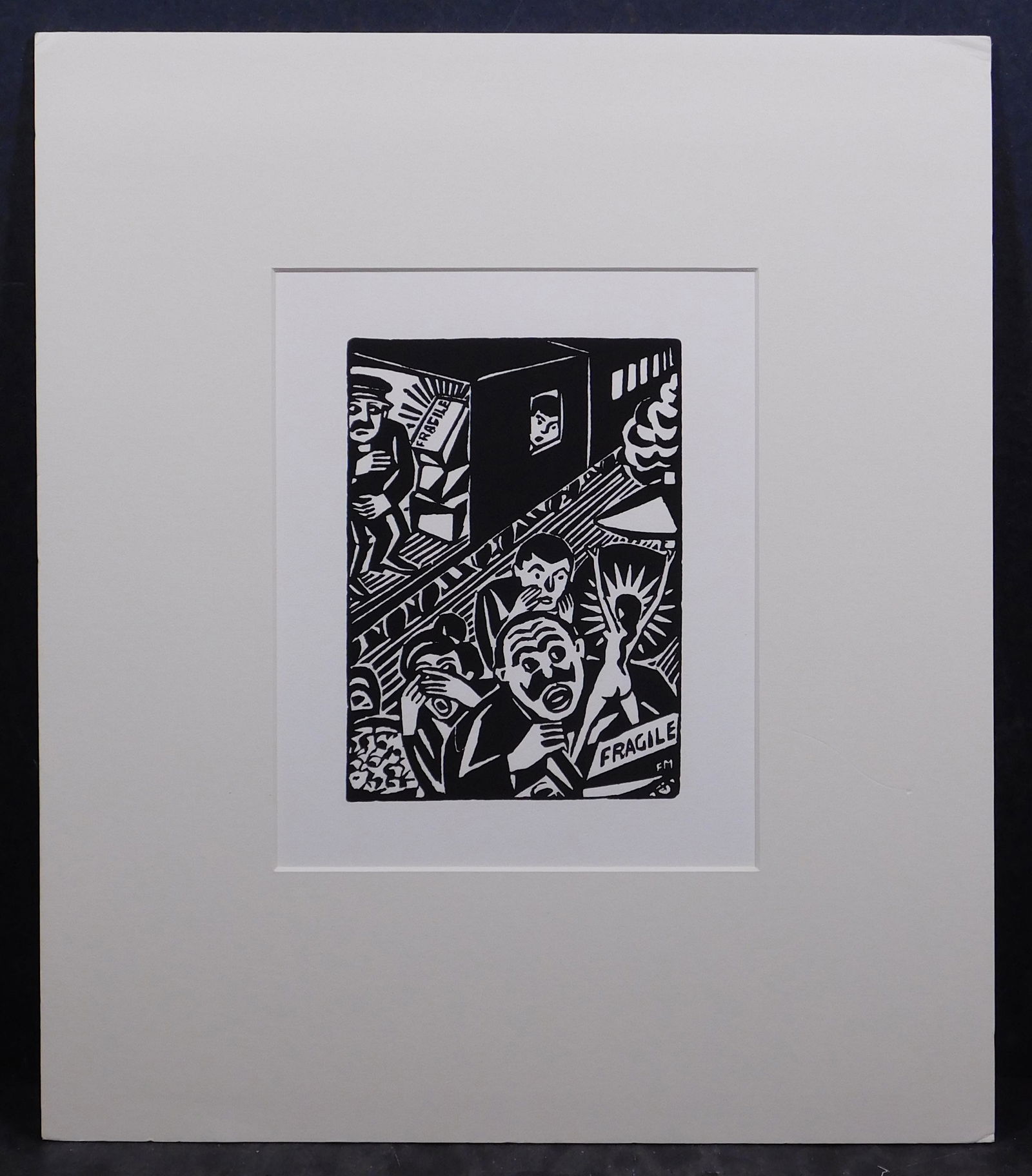 Frans Masereel: Turn of the Century City Scene (1 of 9)