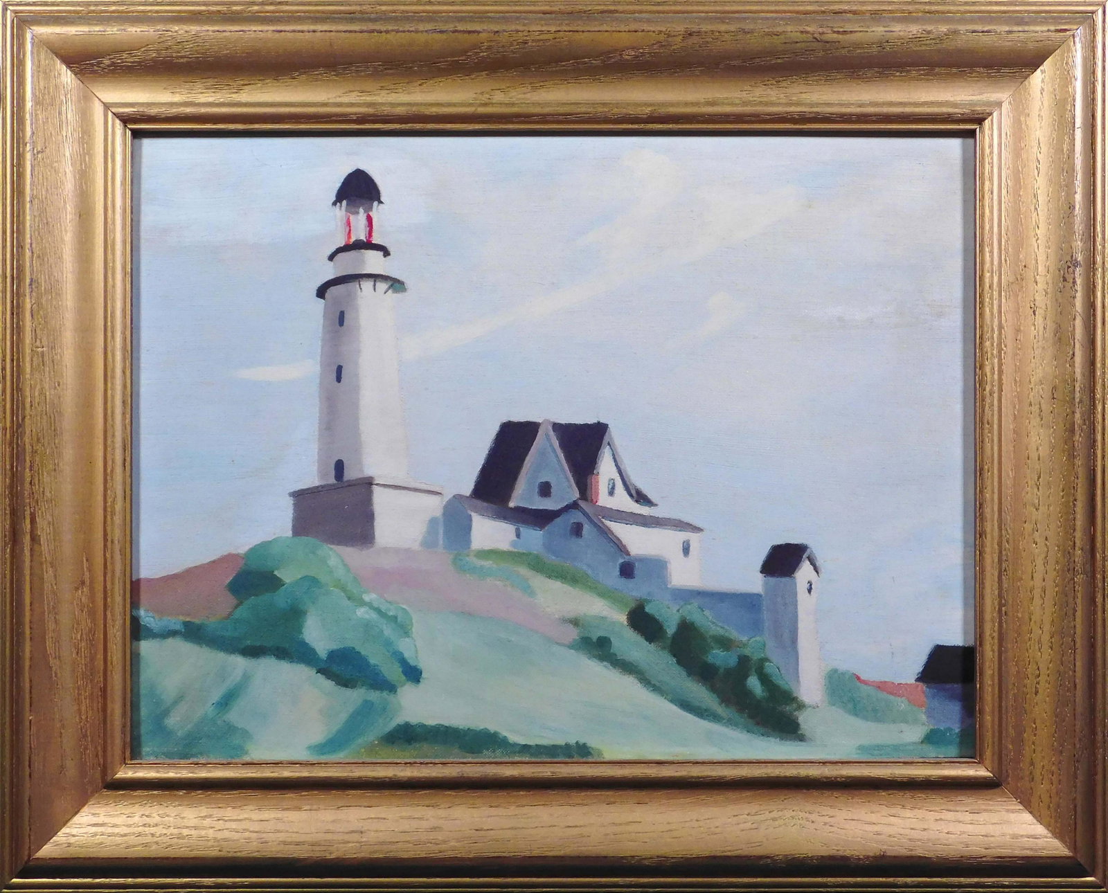 School of Edward Hopper: The Light House at Two Lights (1 of 10)