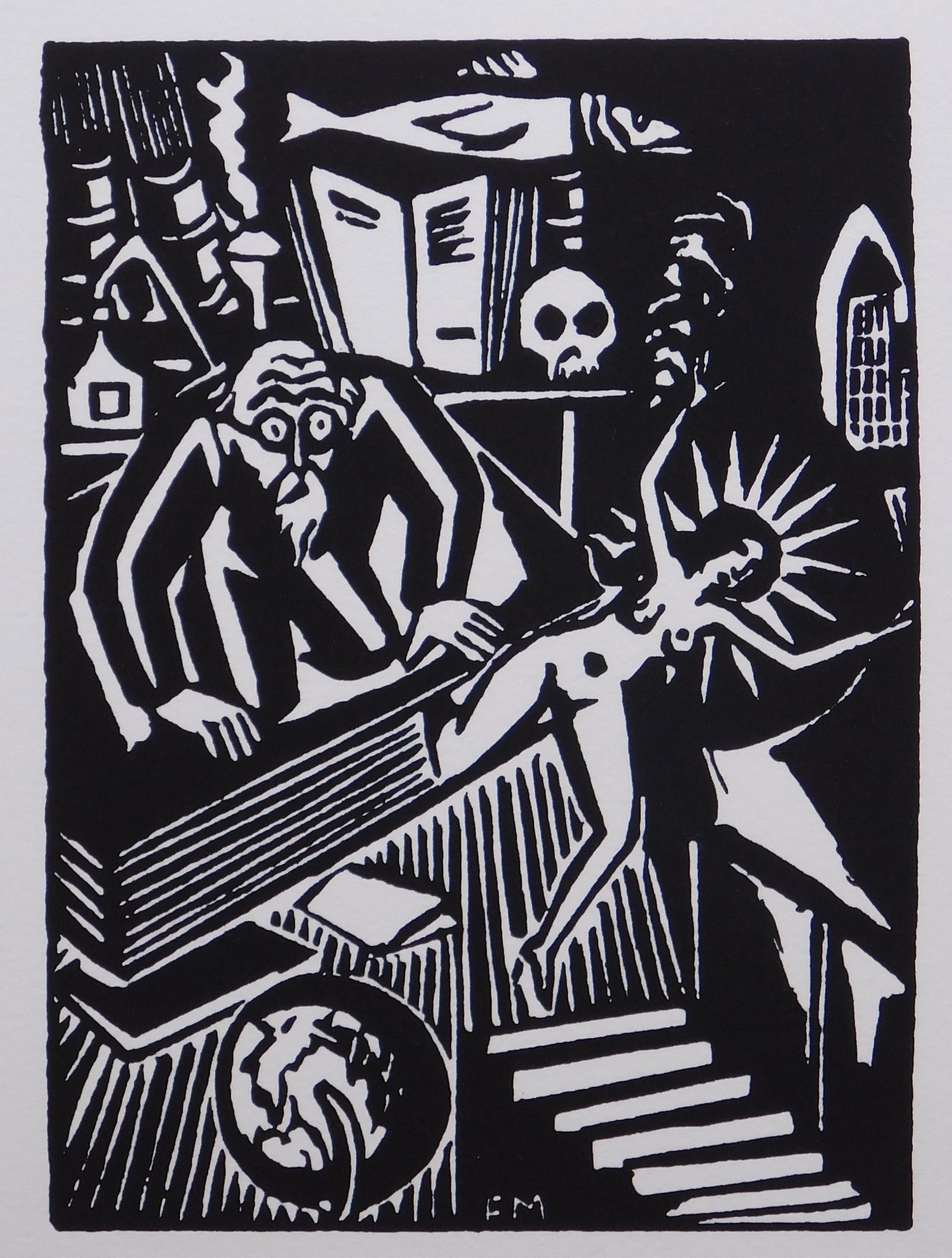Frans Masereel: Turn of the Century City Scene (1 of 5)