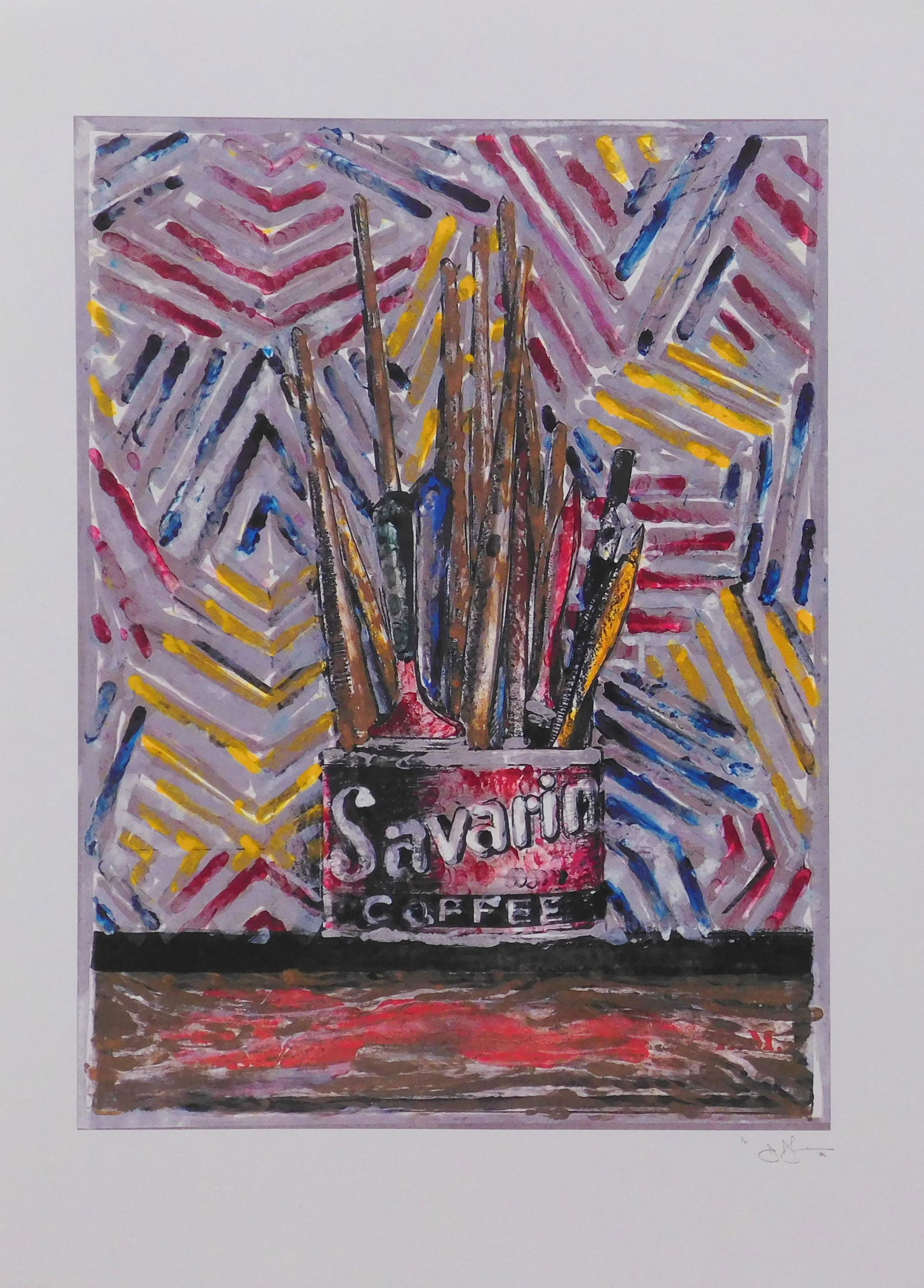Jasper Johns, After: Savarin Coffee Can (1 of 5)