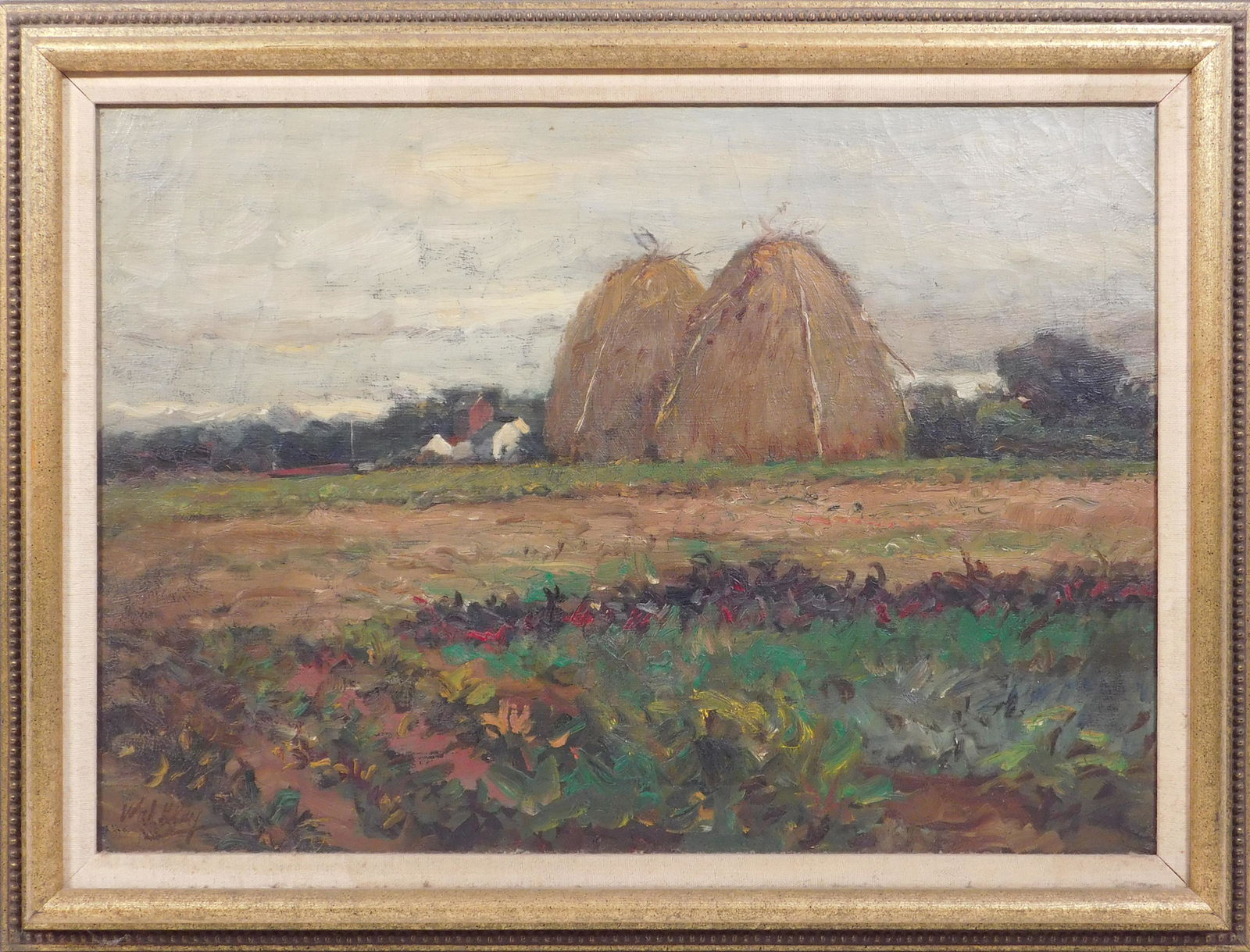 David B. Walkley: Hay Stacks (1 of 16)