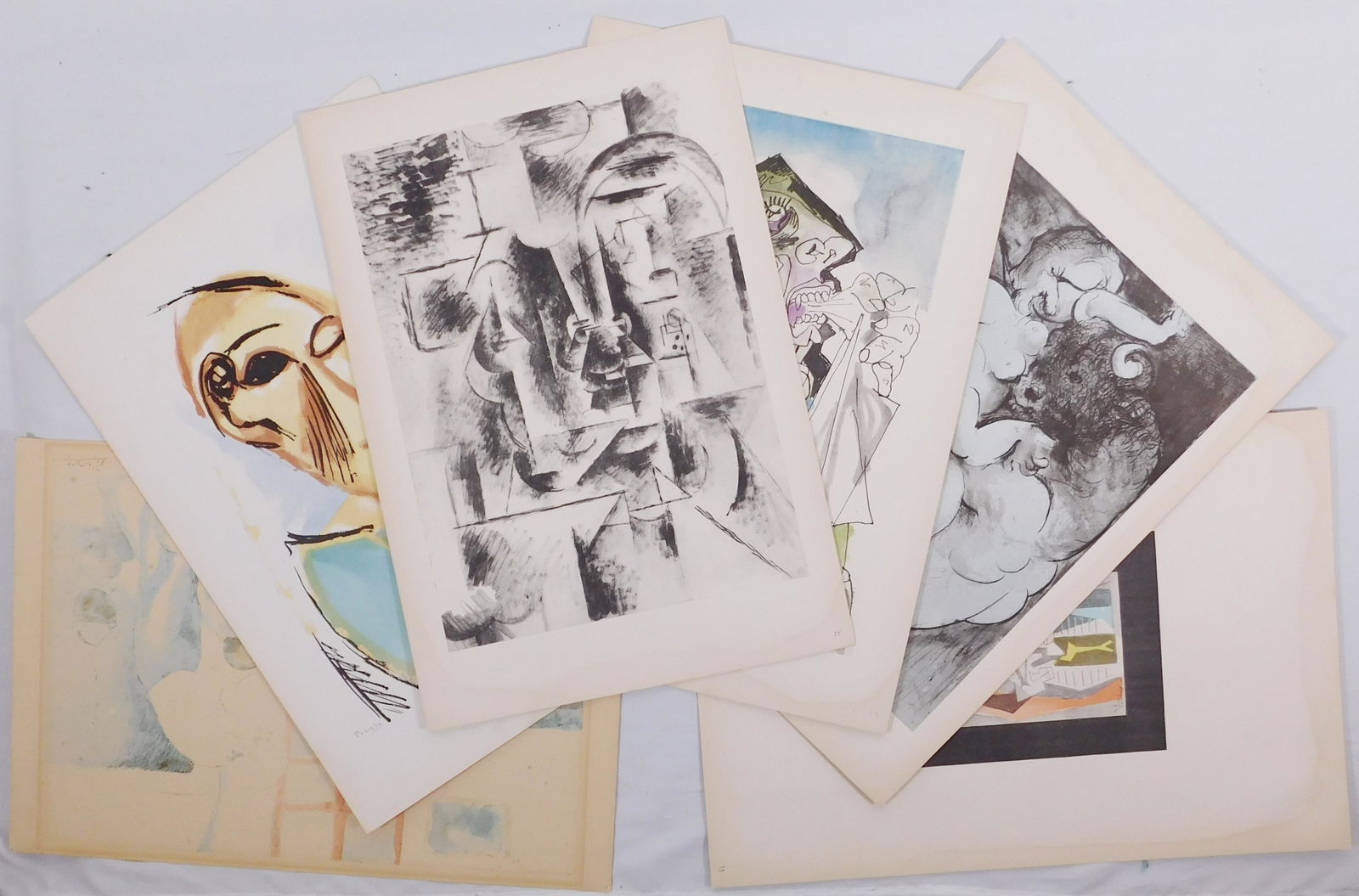 Pablo Picasso: Portfolio of Six Prints after Picasso Drawings (1 of 20)